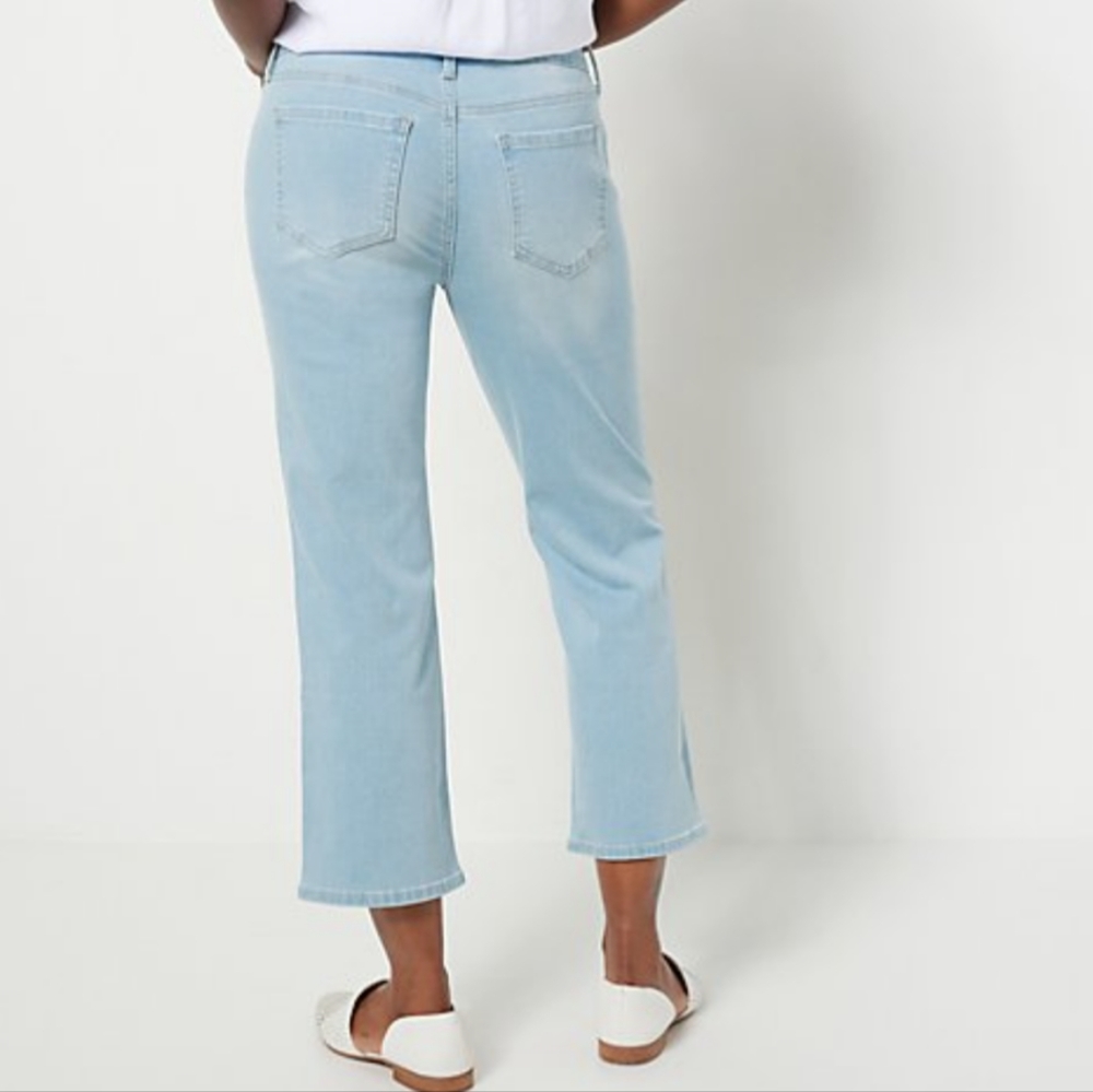 NEW NYDJ Marilyn Cool Embrace Moisture Wicking Hollander Jeans Lift Tuck Tech - Picture 6 of 9